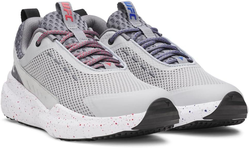 imageUnder Armour UnisexAdult Project Rock Blood Sweat Respect 5 UFC Sneaker011 Mod GrayTitan GrayWhite