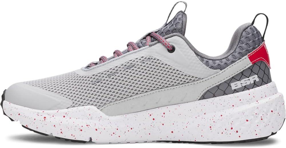 imageUnder Armour UnisexAdult Project Rock Blood Sweat Respect 5 UFC Sneaker011 Mod GrayTitan GrayWhite