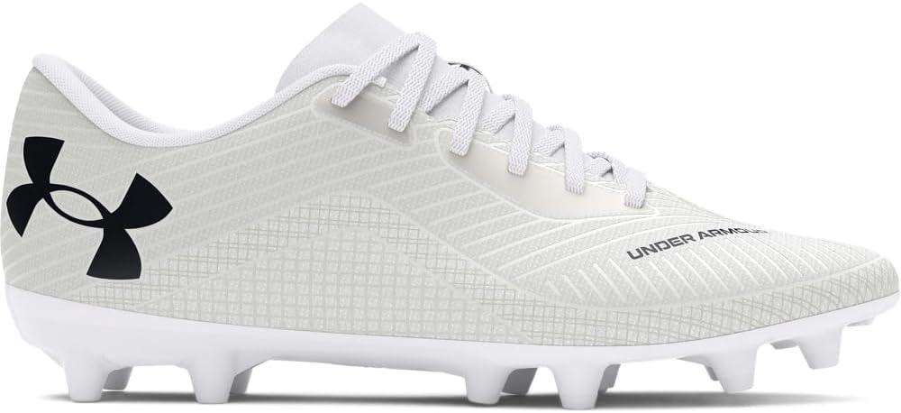 imageUnder Armour UnisexAdult Shadow Select 2 Soccer Cleats100 WhiteWhite ClayBlack