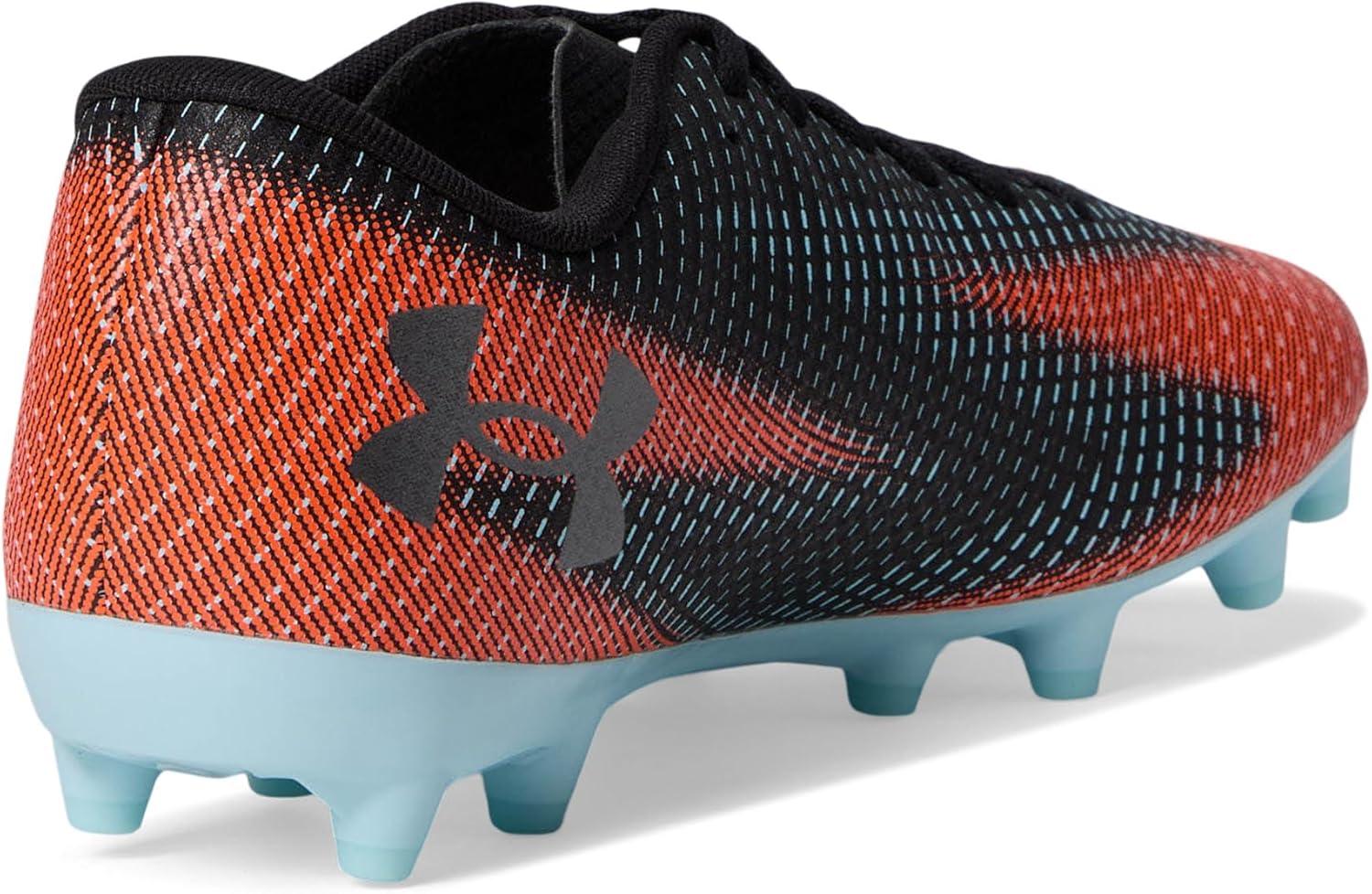 imageUnder Armour UnisexAdult Shadow Select 2 Soccer CleatsBlackAres RedMetallic Gun Metal