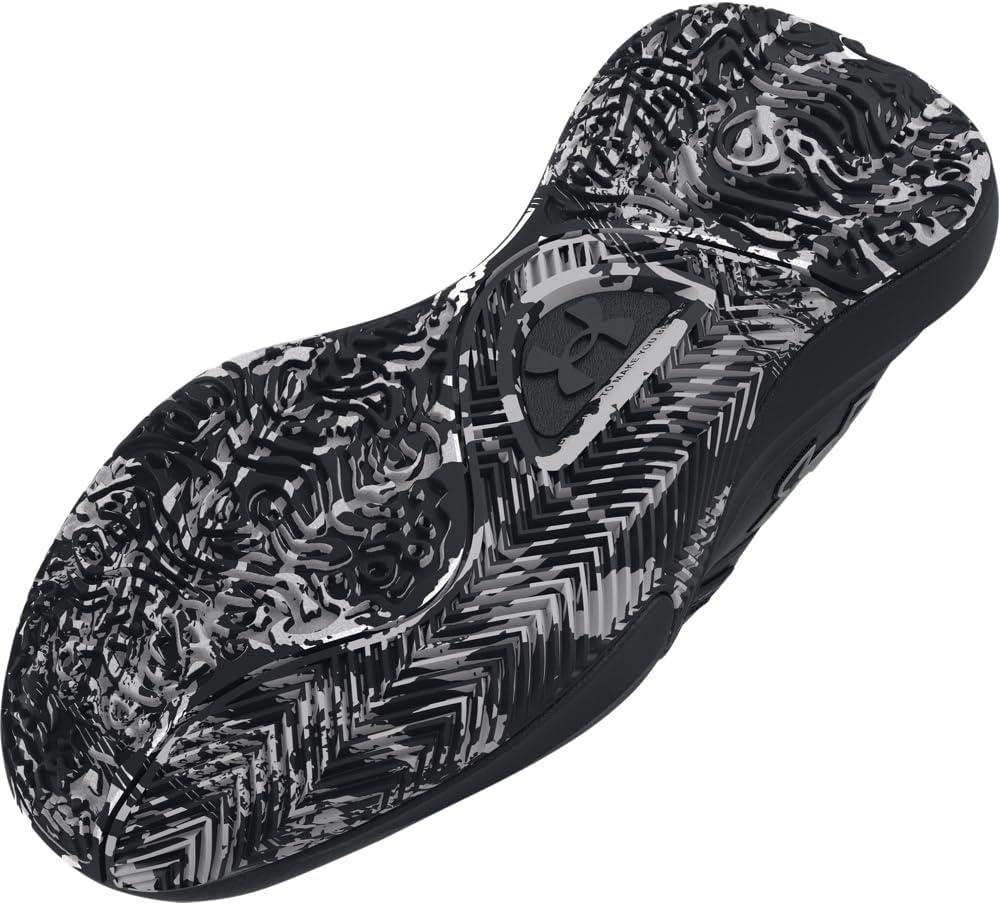 imageUnder Armour UnisexChild Grade School Lockdown 7 Sneaker004 BlackBlackMetallic Silver