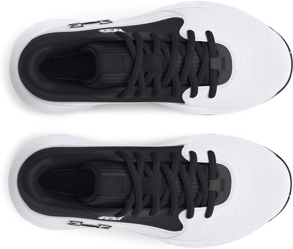 imageUnder Armour UnisexChild Grade School Lockdown 7 Sneaker102 WhiteBlackBlack