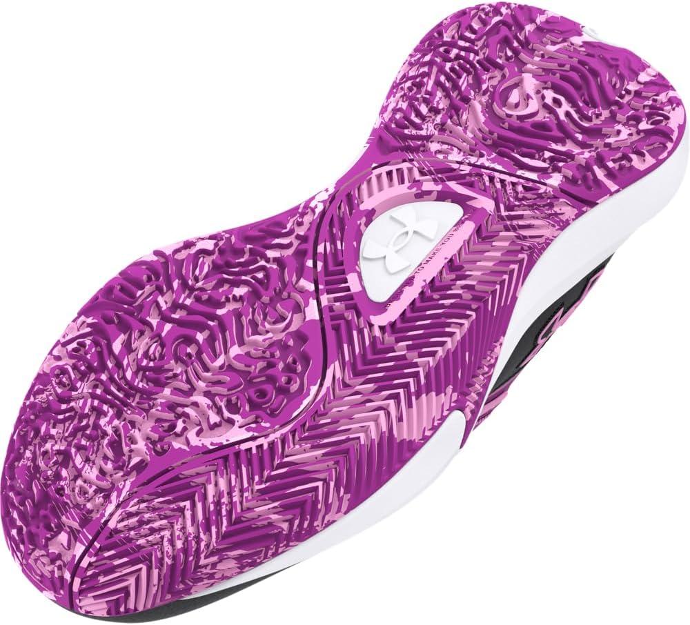 imageUnder Armour UnisexChild Grade School Lockdown 7 Sneaker103 AnthraciteVivid MagentaStellar Pink