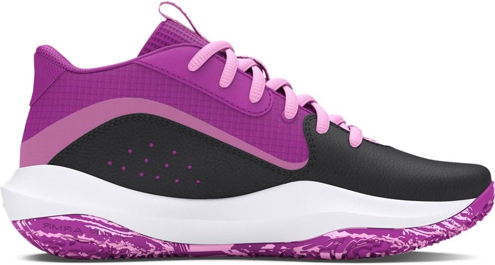 imageUnder Armour UnisexChild Grade School Lockdown 7 Sneaker103 AnthraciteVivid MagentaStellar Pink