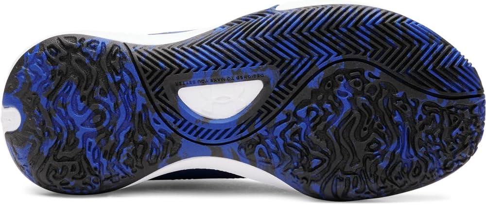 imageUnder Armour UnisexChild Grade School Lockdown 7 Sneaker403 RoyalBlackWhite