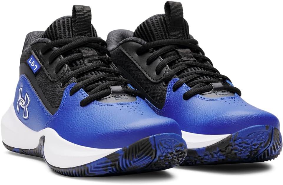 imageUnder Armour UnisexChild Grade School Lockdown 7 Sneaker403 RoyalBlackWhite