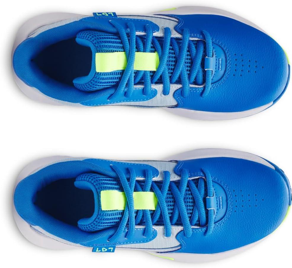 imageUnder Armour UnisexChild Grade School Lockdown 7 Sneaker453 Blue CalmBlue AtlantisMetallic Blue Calm