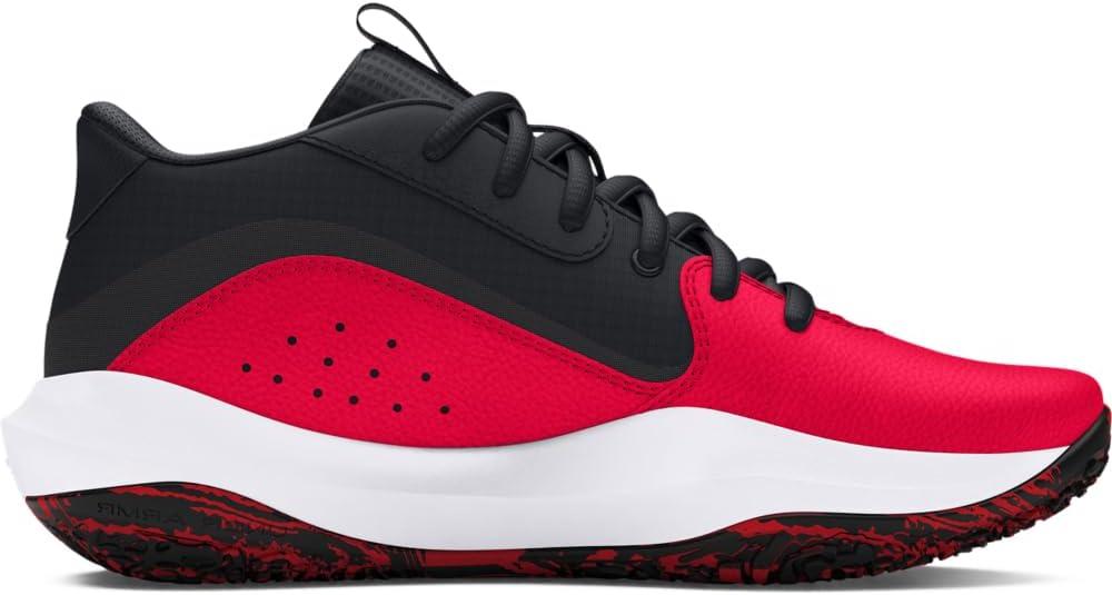 imageUnder Armour UnisexChild Grade School Lockdown 7 Sneaker600 RedBlackWhite