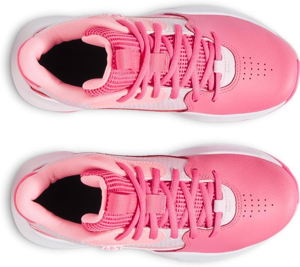 imageUnder Armour UnisexChild Grade School Lockdown 7 Sneaker672 Super PinkPink VortexPrime Pink