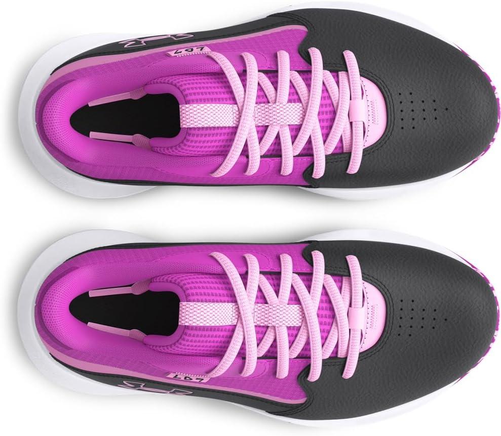 imageUnder Armour UnisexChild Pre School Lockdown 7 Sneaker103 AnthraciteVivid MagentaStellar Pink