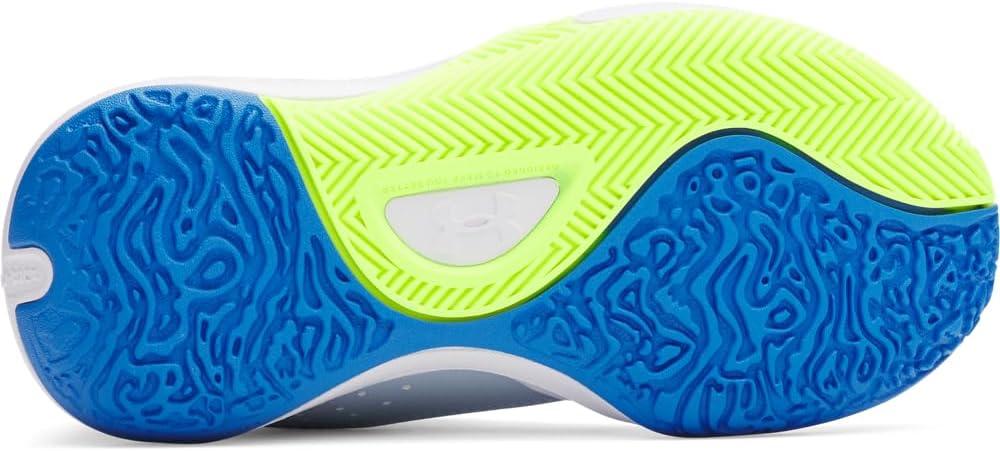 imageUnder Armour UnisexChild Pre School Lockdown 7 Sneaker453 Blue CalmBlue AtlantisMetallic Blue Calm