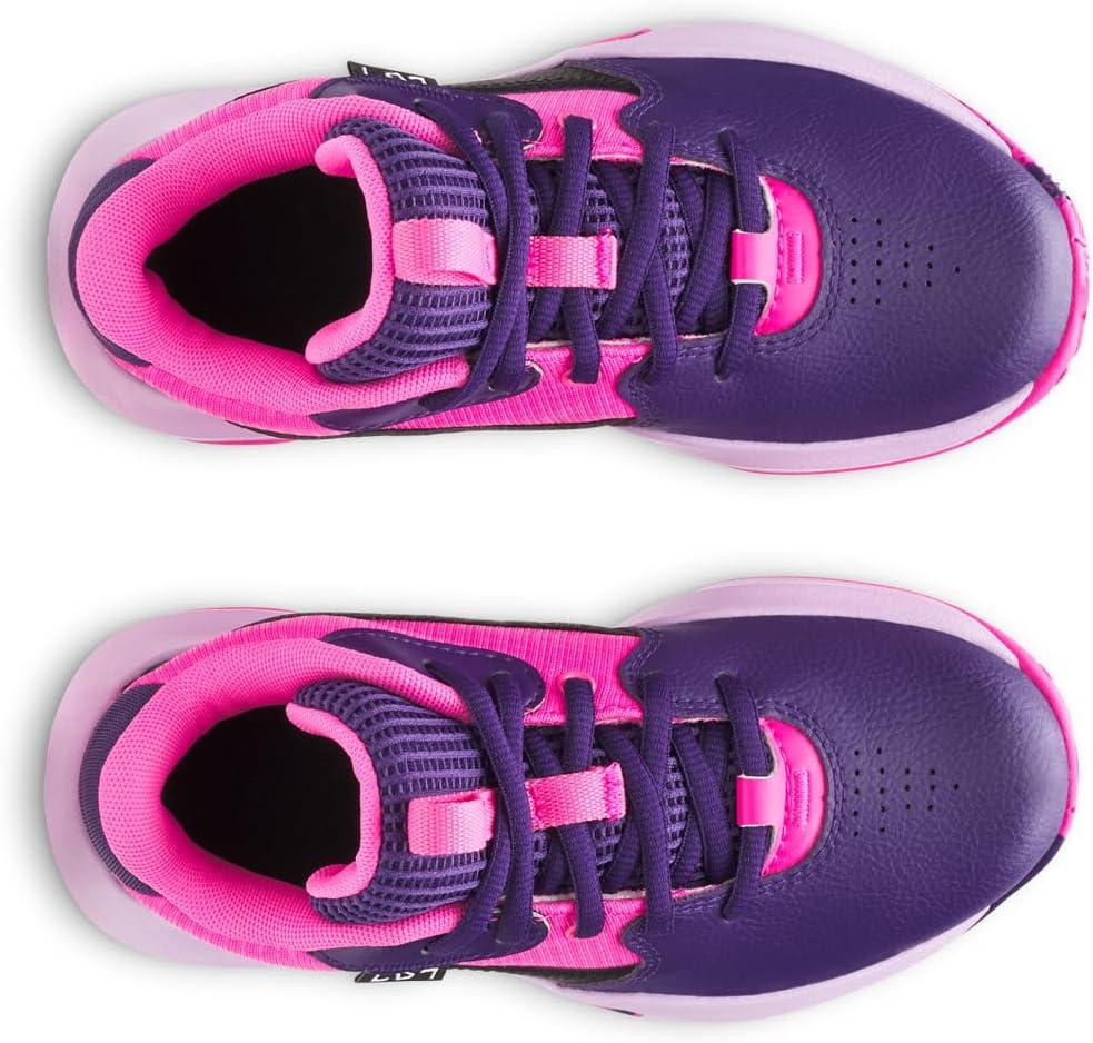 imageUnder Armour UnisexChild Pre School Lockdown 7 Sneaker500 PurpleBlackRebel Pink