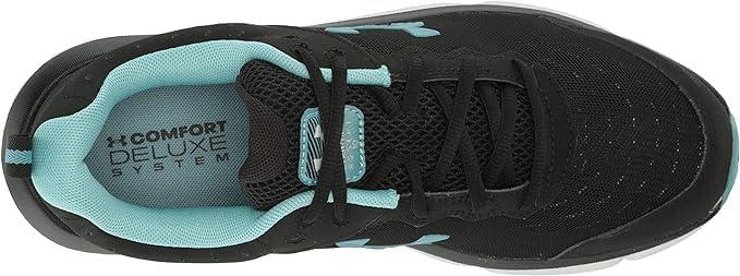 imageUnder Armour Womens Charged Assert 10 Shoes003 BlackStill WaterHalo Gray