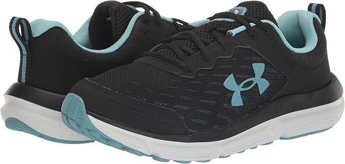 imageUnder Armour Womens Charged Assert 10 Shoes003 BlackStill WaterHalo Gray