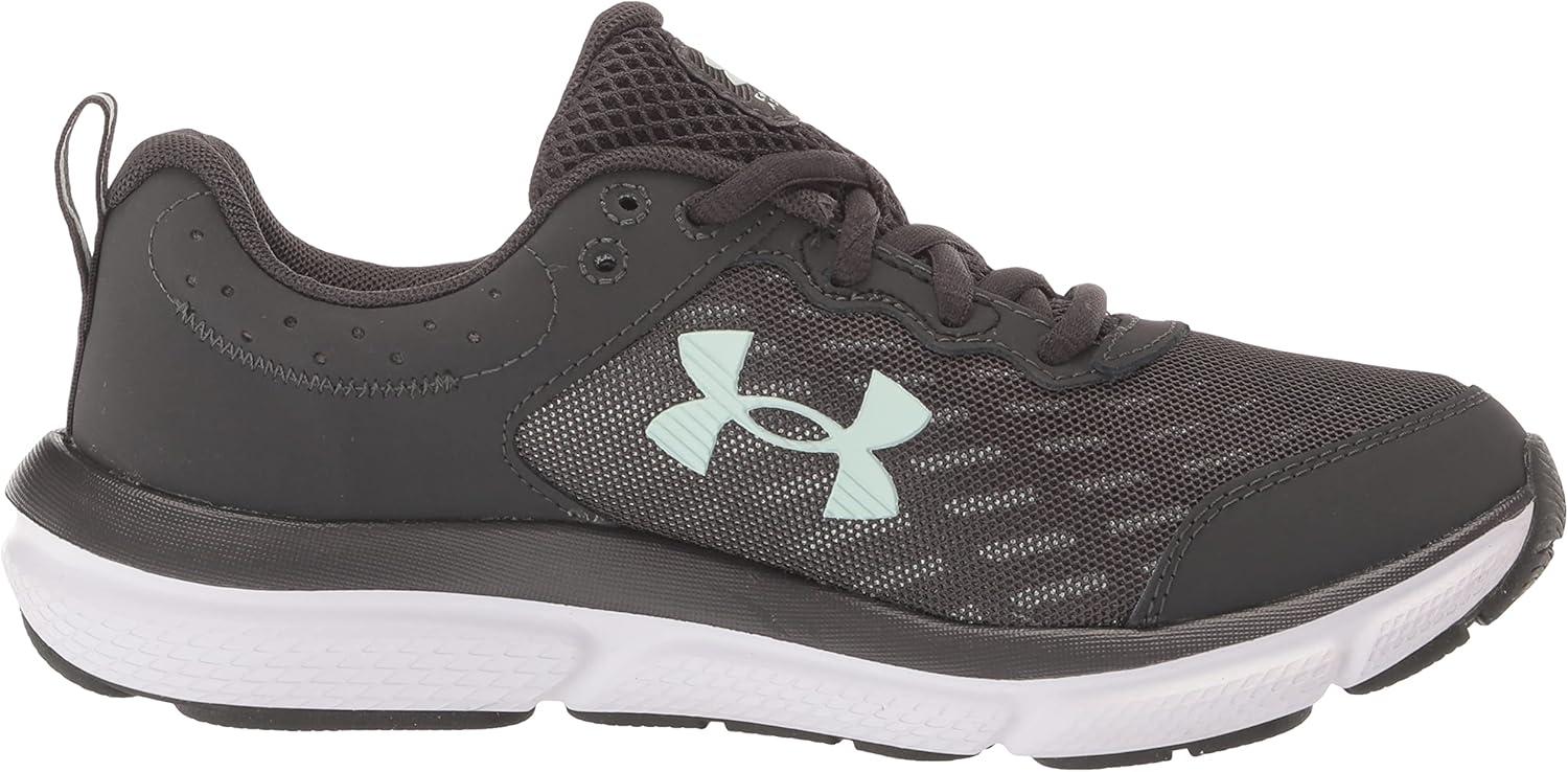 imageUnder Armour Womens Charged Assert 10 Shoes103 Jet GrayJet GrayAqua Foam