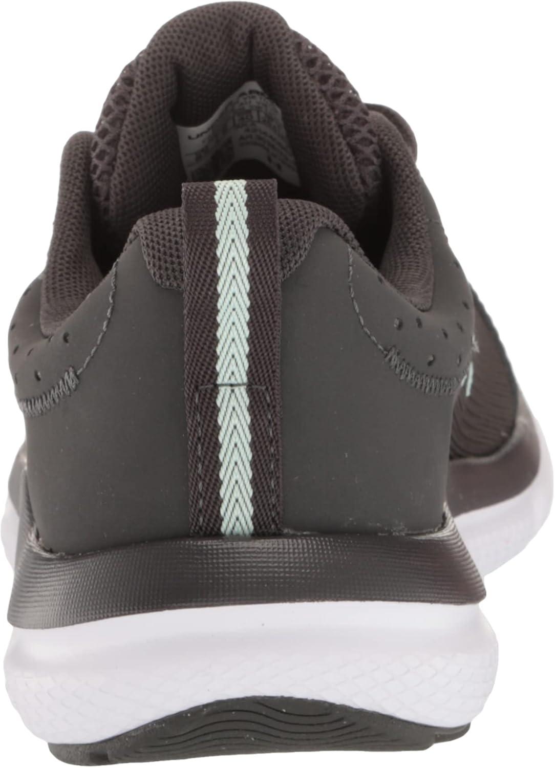 imageUnder Armour Womens Charged Assert 10 Shoes103 Jet GrayJet GrayAqua Foam