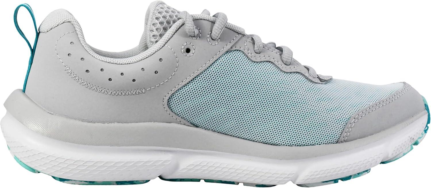 imageUnder Armour Womens Charged Assert 10 Shoes107 Halo GrayHalo GrayCircuit Teal