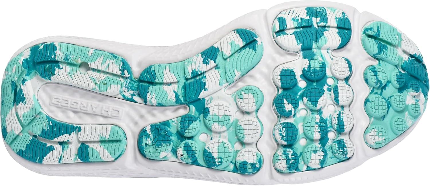 imageUnder Armour Womens Charged Assert 10 Shoes107 Halo GrayHalo GrayCircuit Teal