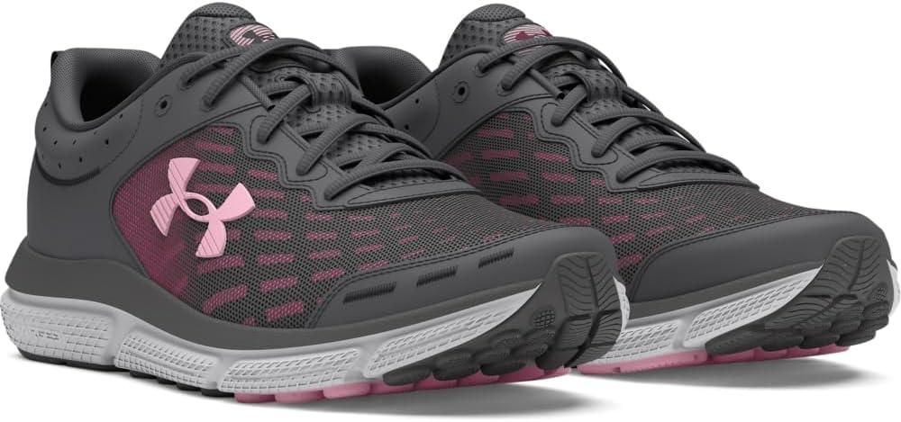 imageUnder Armour Womens Charged Assert 10 Shoes108 CastlerockCastlerockPink