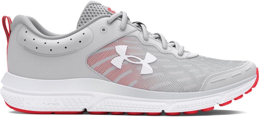 imageUnder Armour Womens Charged Assert 10 Shoes113 Halo GrayHalo GrayWhite