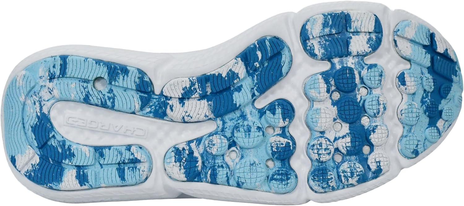 imageUnder Armour Womens Charged Assert 10 Shoes494 StreamEther BlueWhite