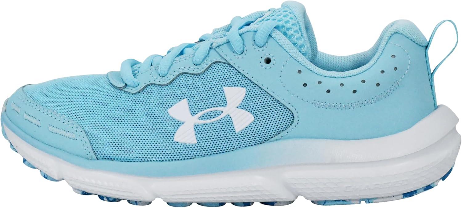 imageUnder Armour Womens Charged Assert 10 Shoes494 StreamEther BlueWhite