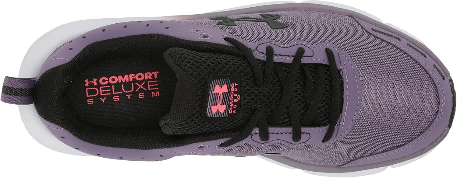 imageUnder Armour Womens Charged Assert 10 Shoes500 Retro PurpleRetro PurpleBlack