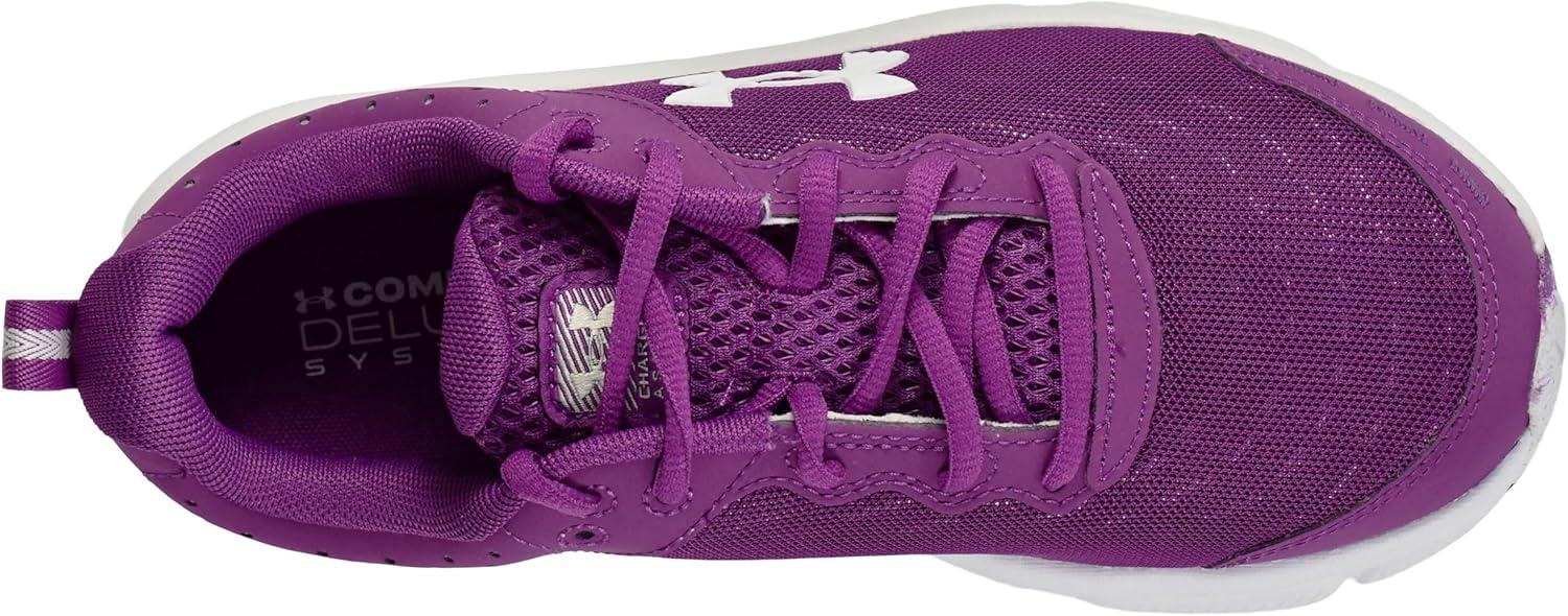 imageUnder Armour Womens Charged Assert 10 ShoesAndromeda PurpleWhite