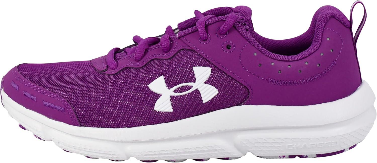 imageUnder Armour Womens Charged Assert 10 ShoesAndromeda PurpleWhite