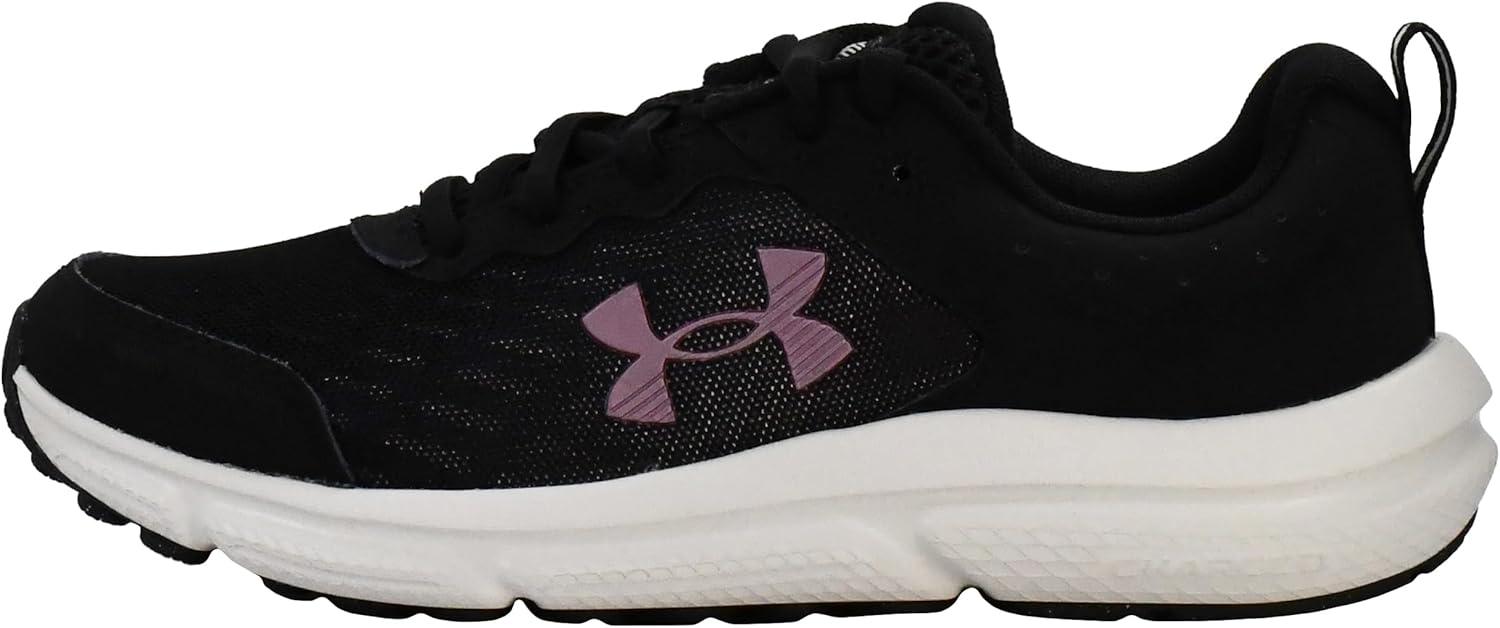 imageUnder Armour Womens Charged Assert 10 ShoesBlackTourmaline PinkMetallic Tourmaline Pink