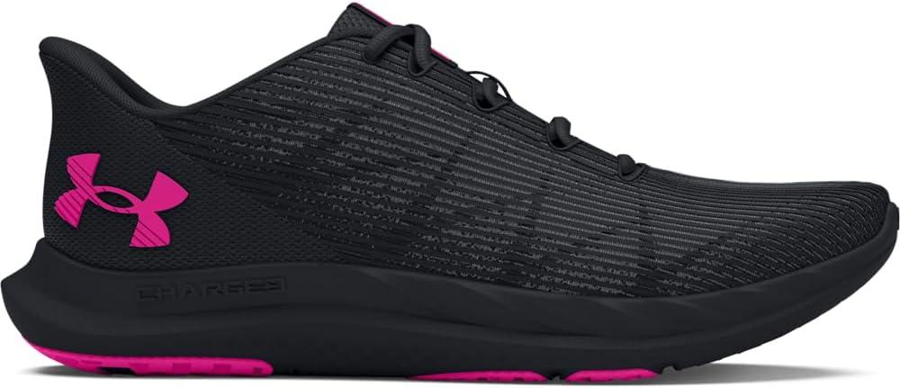 imageUnder Armour Womens Charged Speed Swift004 BlackBlackRebel Pink