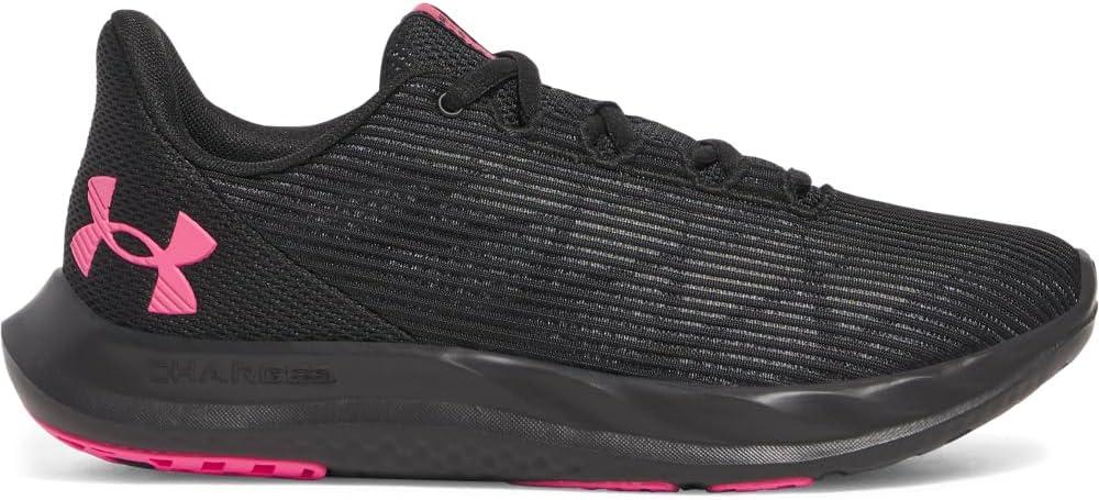 imageUnder Armour Womens Charged Speed Swift005 BlackBlackSuper Pink