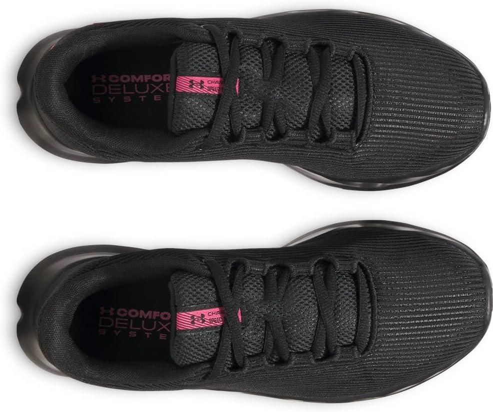 imageUnder Armour Womens Charged Speed Swift005 BlackBlackSuper Pink