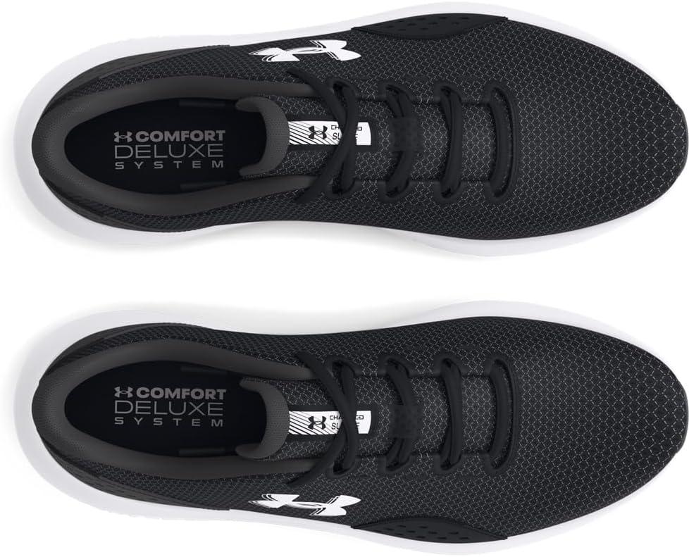 imageUnder Armour Womens Charged Surge 4 Running Shoe001 BlackAnthraciteWhite