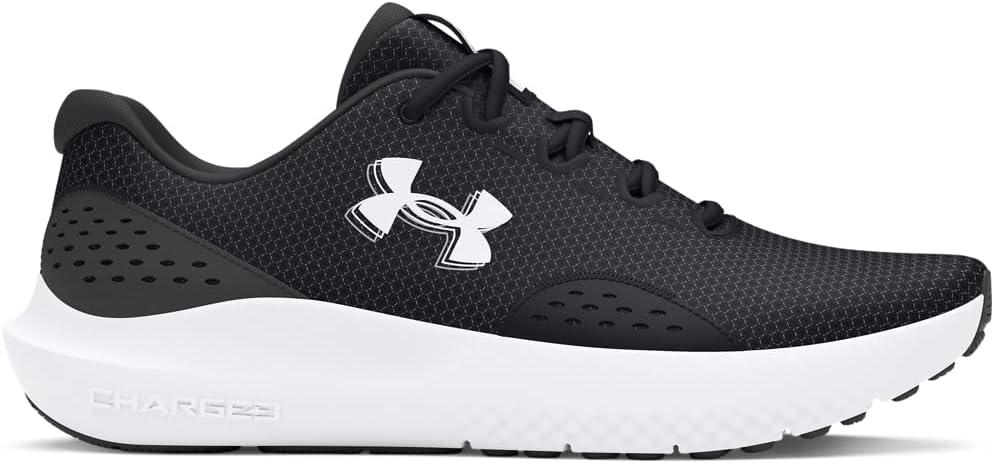 imageUnder Armour Womens Charged Surge 4 Running Shoe001 BlackAnthraciteWhite