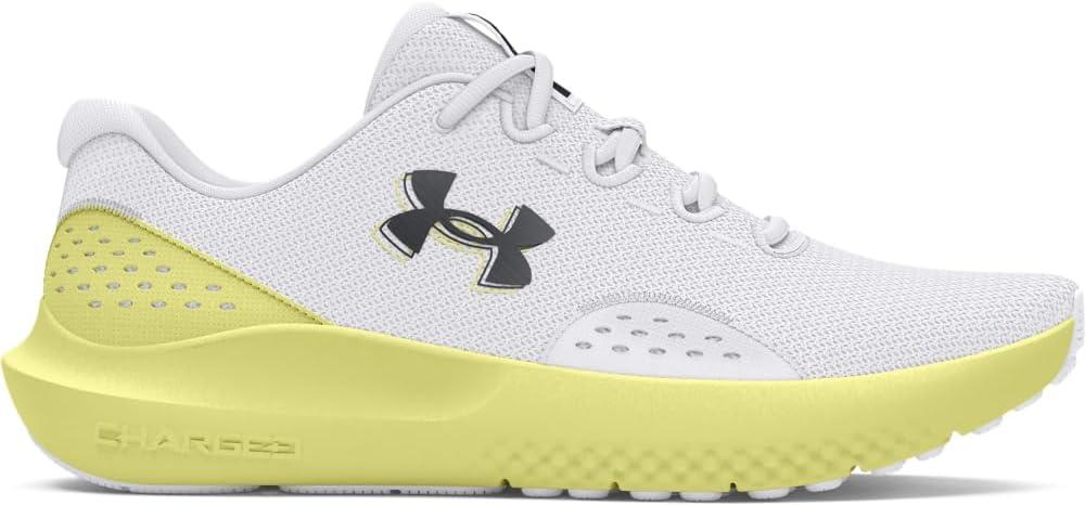 imageUnder Armour Womens Charged Surge 4 Running Shoe102 WhiteSonic YellowBlack