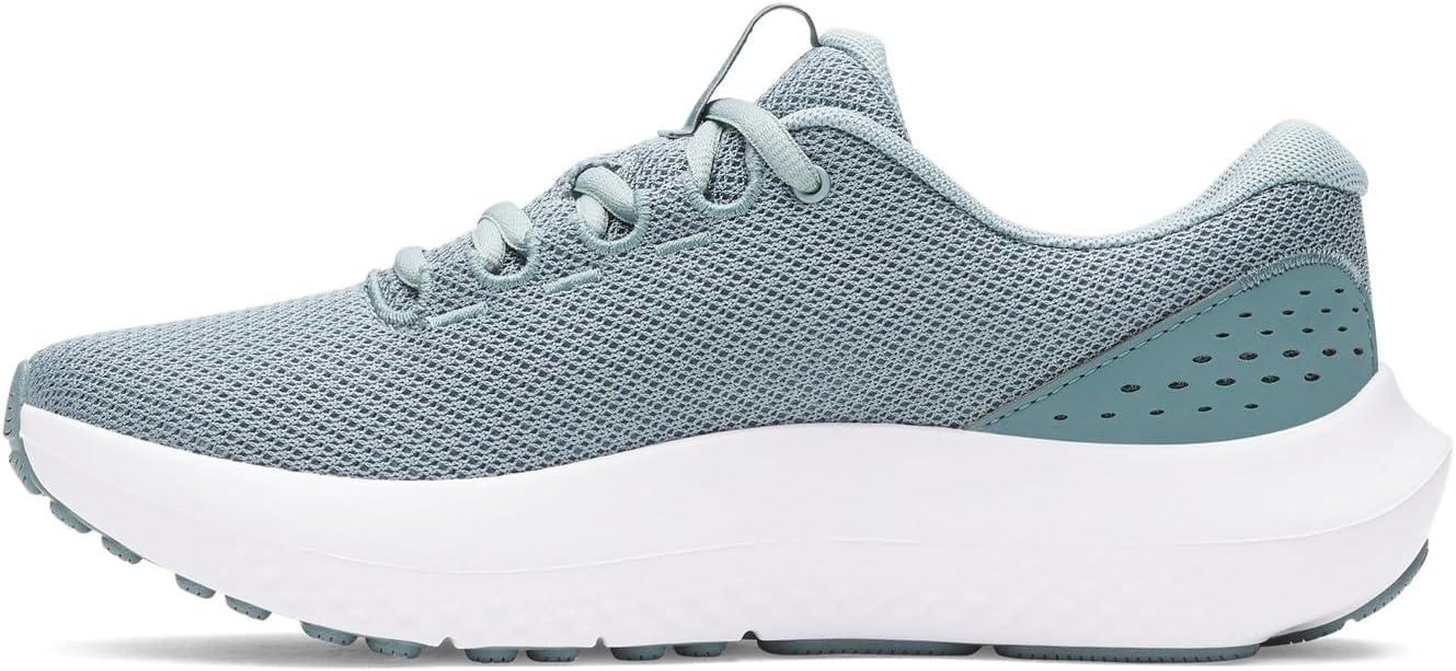 imageUnder Armour Womens Charged Surge 4 Running Shoe323 SerpentineJasper BlueMetallic Serpentine