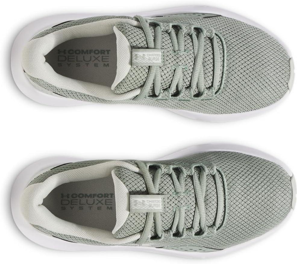 imageUnder Armour Womens Charged Surge 4 Running Shoe348 Silica GreenHydro GreenHydro Green