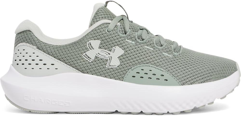 imageUnder Armour Womens Charged Surge 4 Running Shoe348 Silica GreenHydro GreenHydro Green