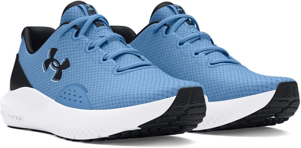 imageUnder Armour Womens Charged Surge 4 Running Shoe401 Horizon BlueBlackBlack