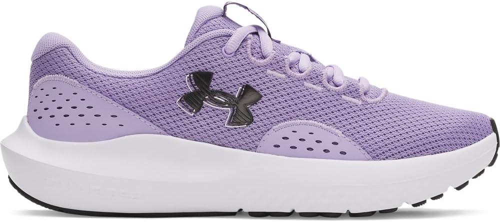 imageUnder Armour Womens Charged Surge 4 Running Shoe538 TransparentBlackBlack