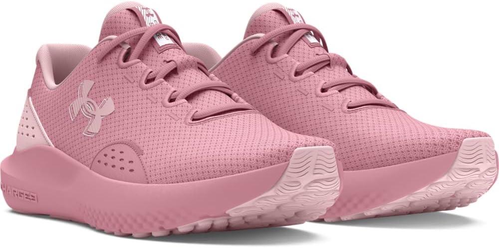 imageUnder Armour Womens Charged Surge 4 Running Shoe600 Pink ElixirPrime PinkPink Elixir