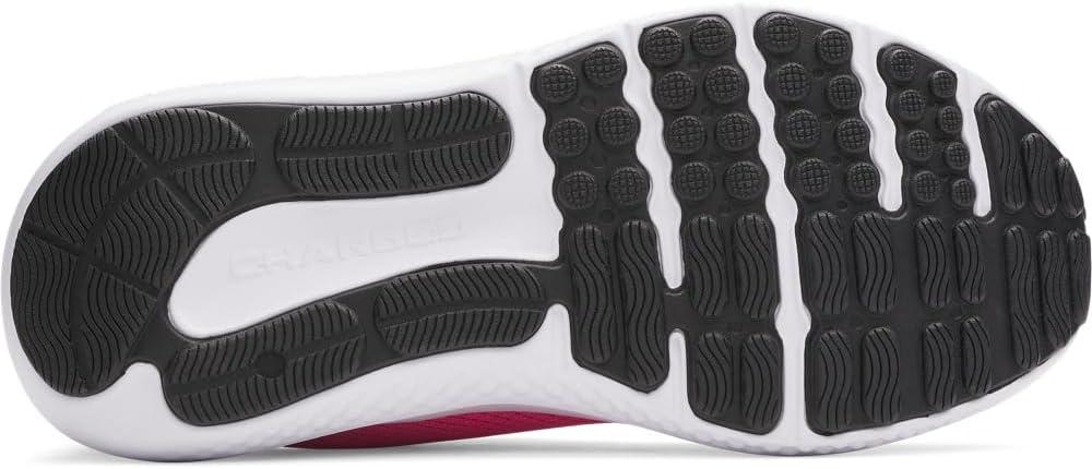 imageUnder Armour Womens Charged Surge 4 Running Shoe672 Super PinkSuper PinkWhite