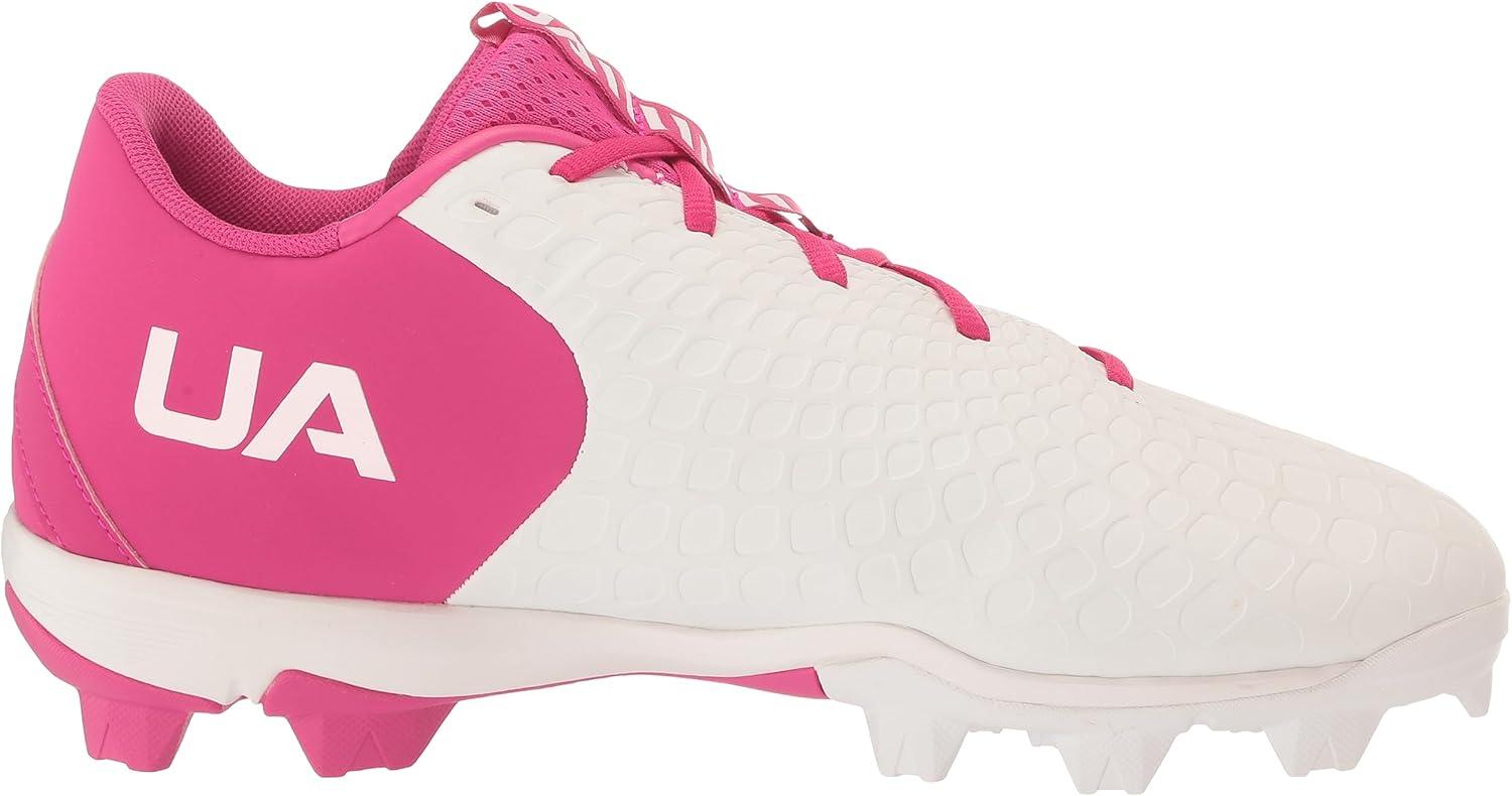 imageUnder Armour Womens Glyde 20 Rm Softball Shoe101 WhiteCeriseWhite