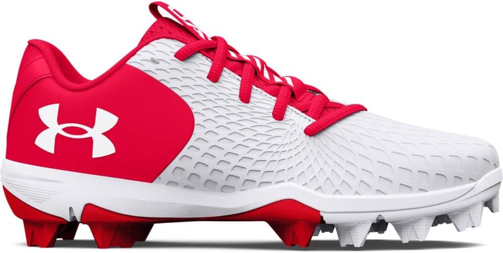 imageUnder Armour Womens Glyde 20 Rm Softball Shoe103 WhiteRedWhite