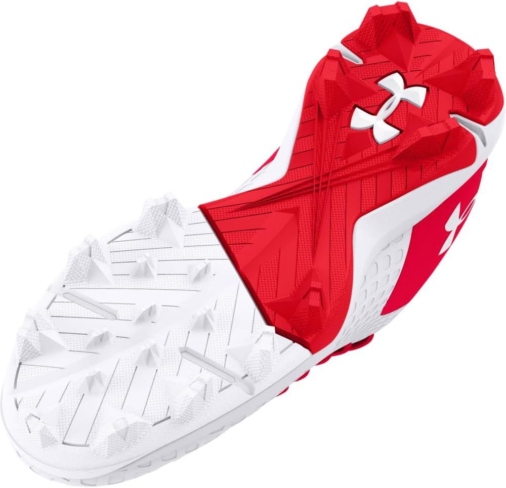 imageUnder Armour Womens Glyde 20 Rm Softball Shoe103 WhiteRedWhite