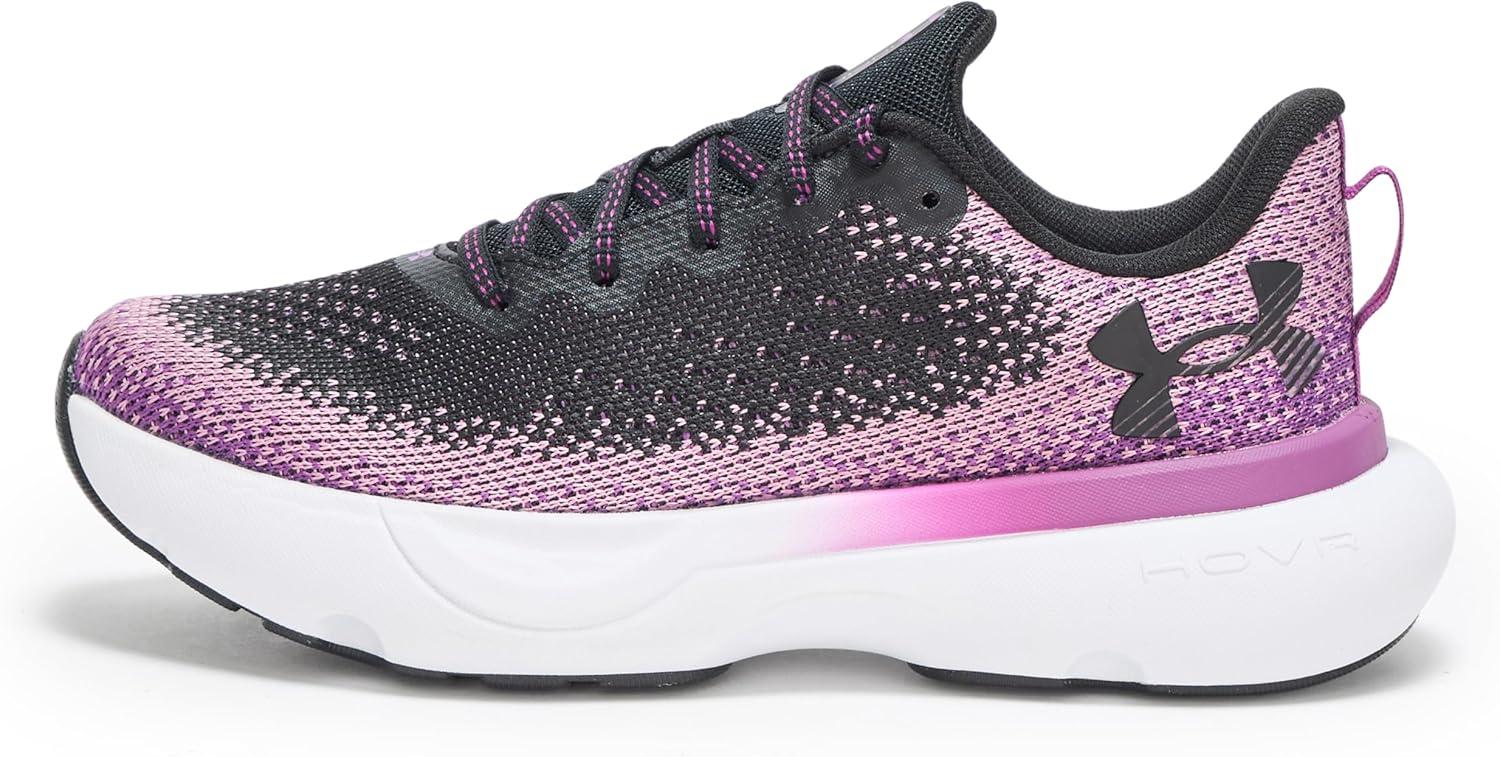imageUnder Armour Womens Infinite Sneaker002 BlackAndromeda PurpleBlack