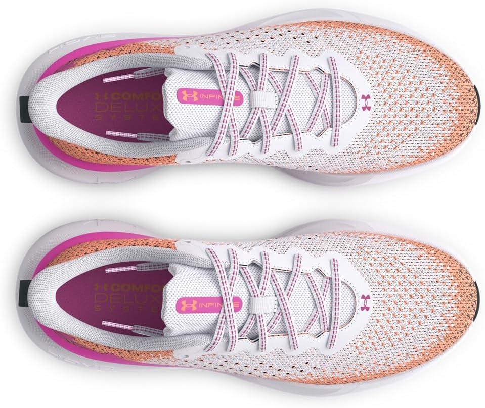 imageUnder Armour Womens Infinite Sneaker100 WhiteAnthraciteRetro Green