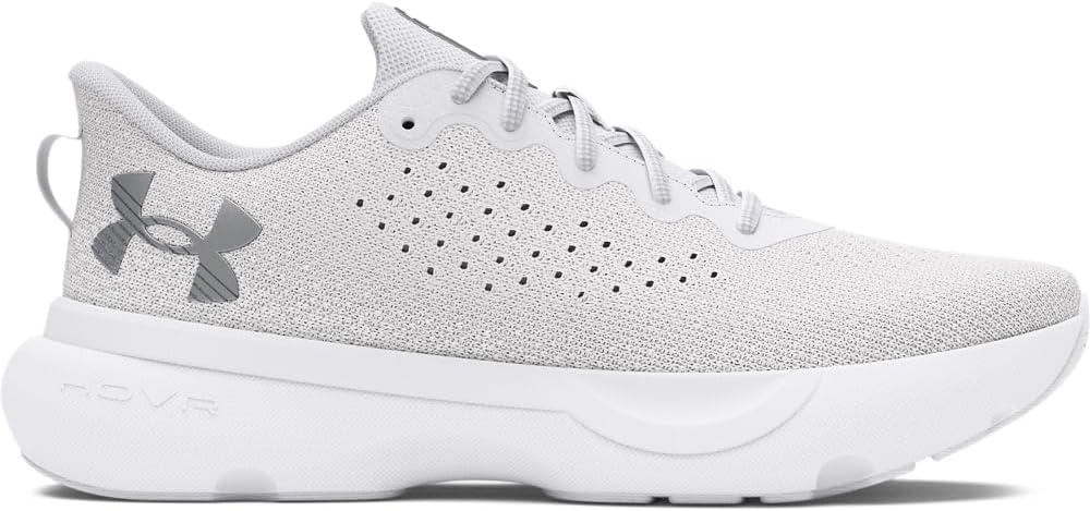 imageUnder Armour Womens Infinite Sneaker101 WhiteWhiteMetallic Silver