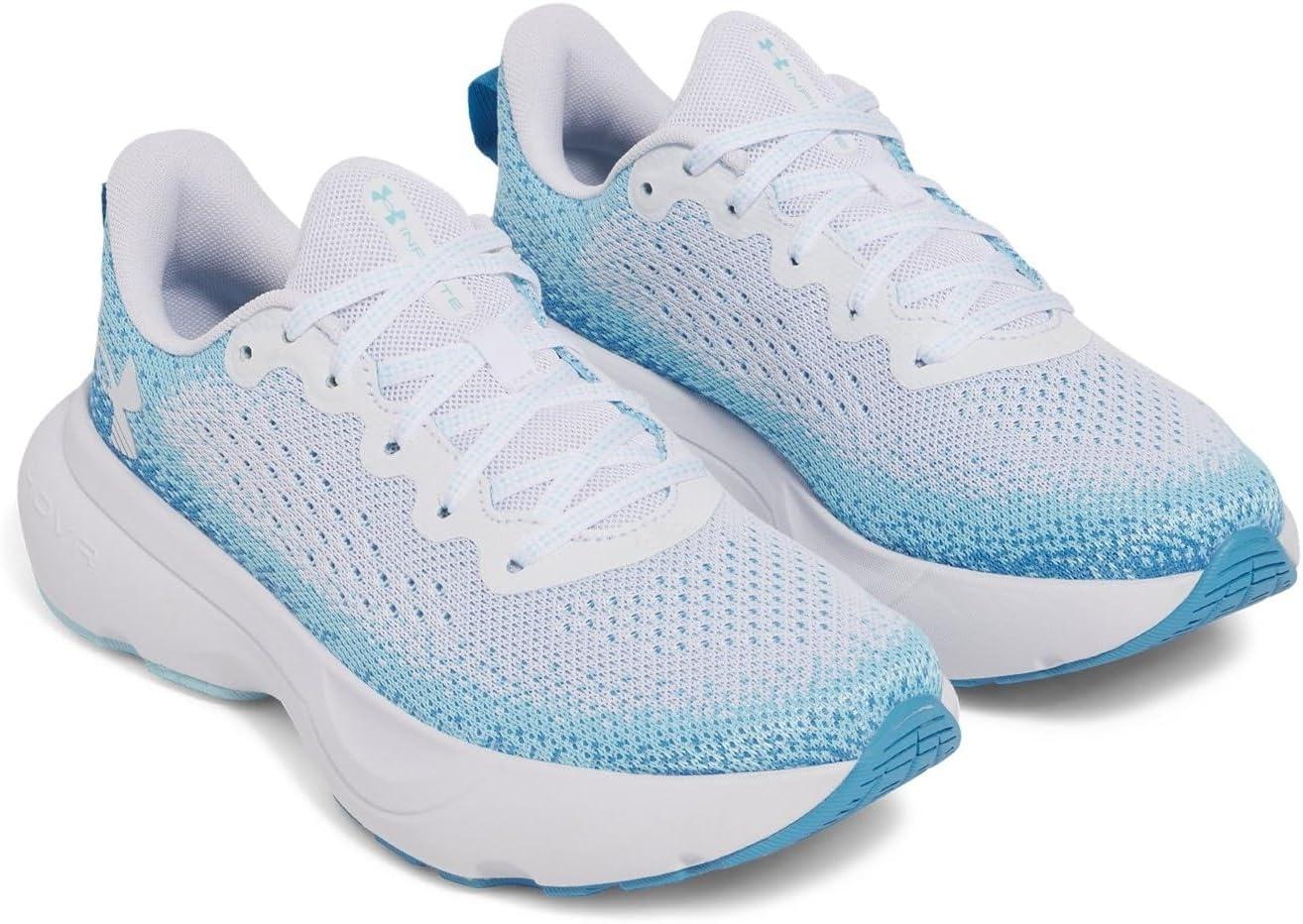 imageUnder Armour Womens Infinite Sneaker105 WhiteEther BlueWhite